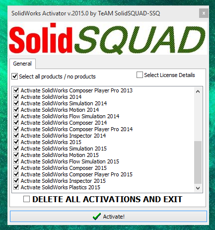 Solidworks Activator 2013